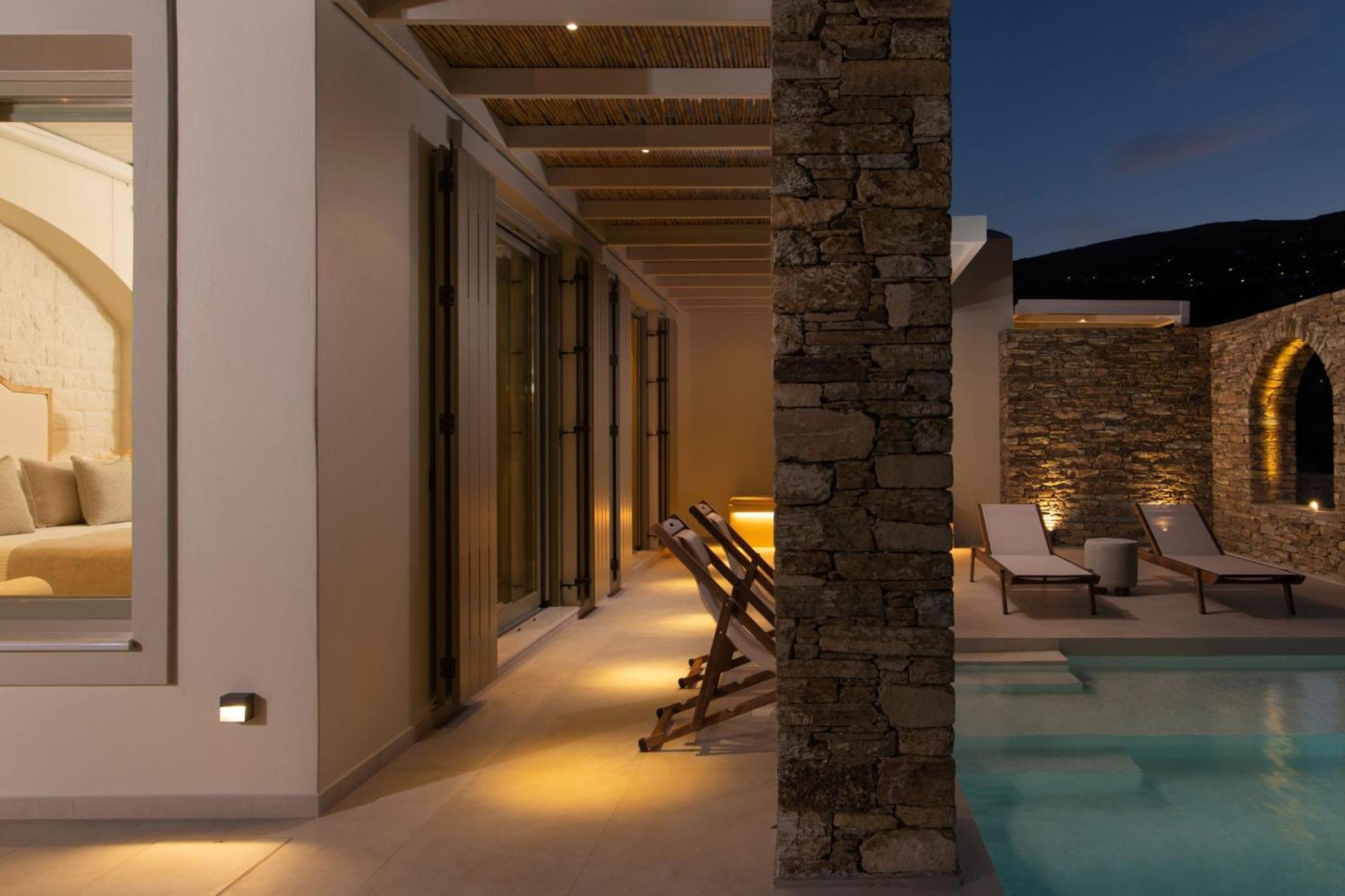 Casa Di Fiori Andros Suites Ruang foto