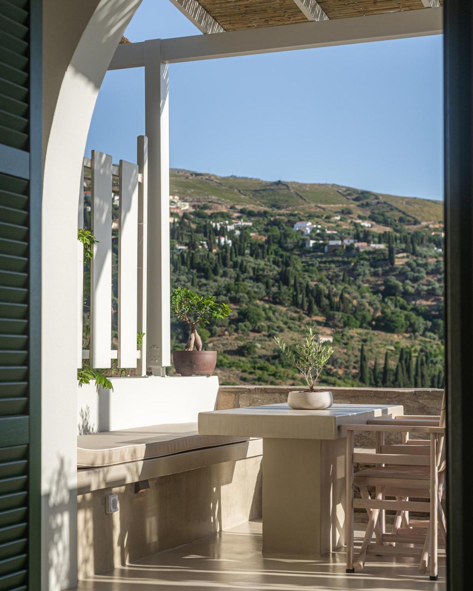 Casa Di Fiori Andros Suites Bagian luar foto