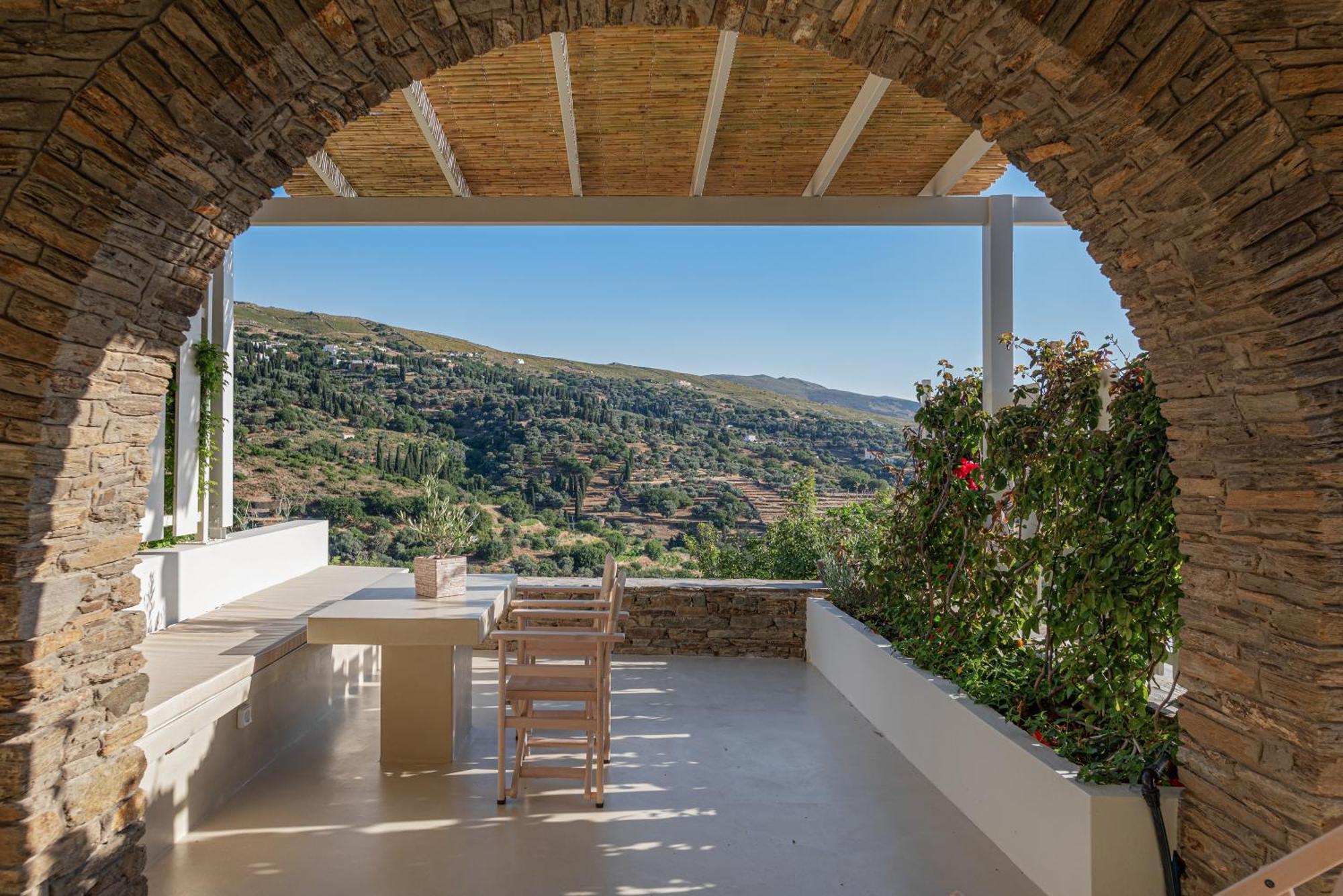 Casa Di Fiori Andros Suites Bagian luar foto
