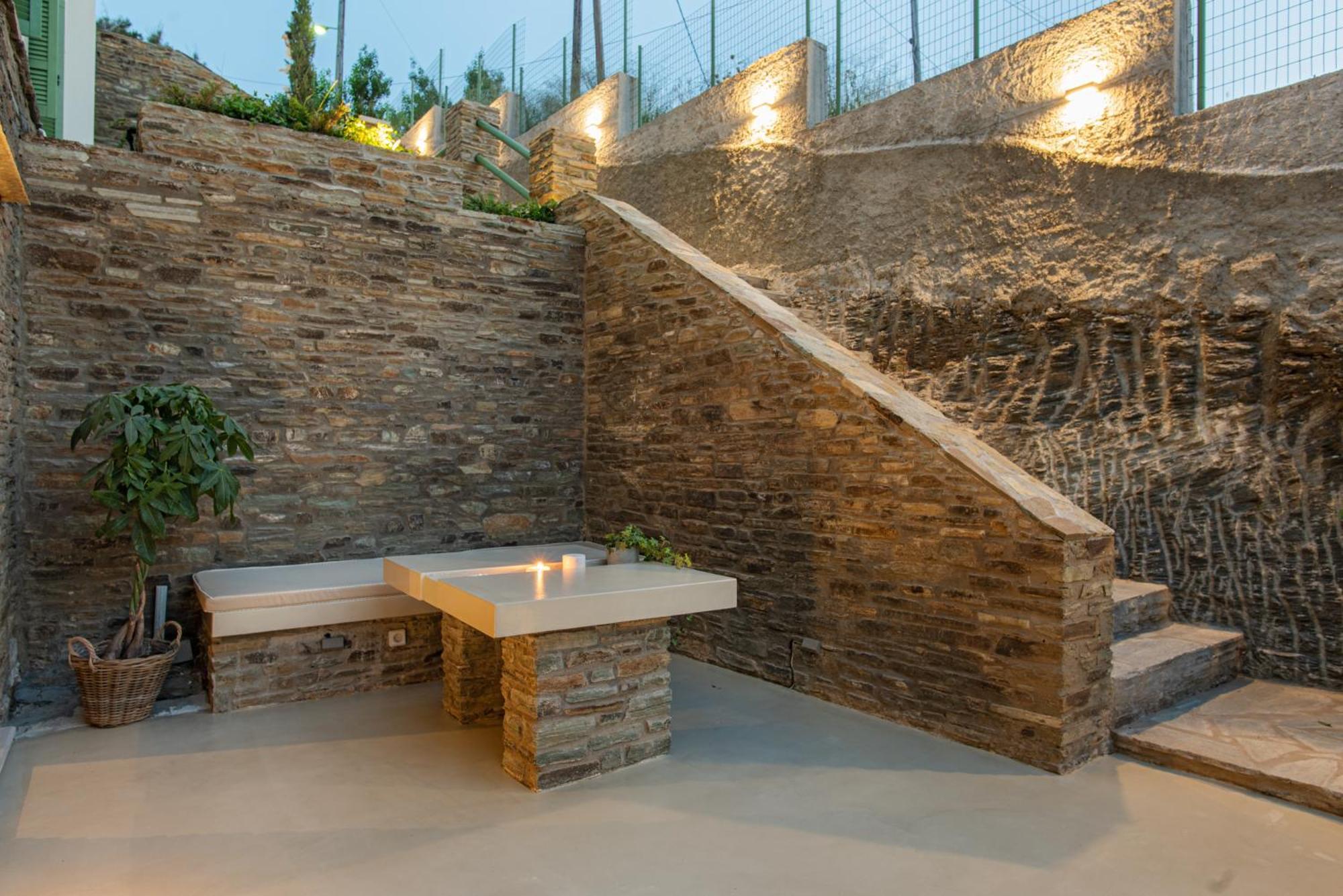 Casa Di Fiori Andros Suites Bagian luar foto