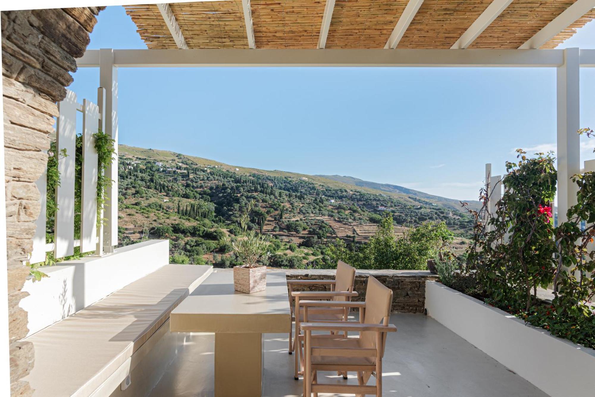 Casa Di Fiori Andros Suites Bagian luar foto